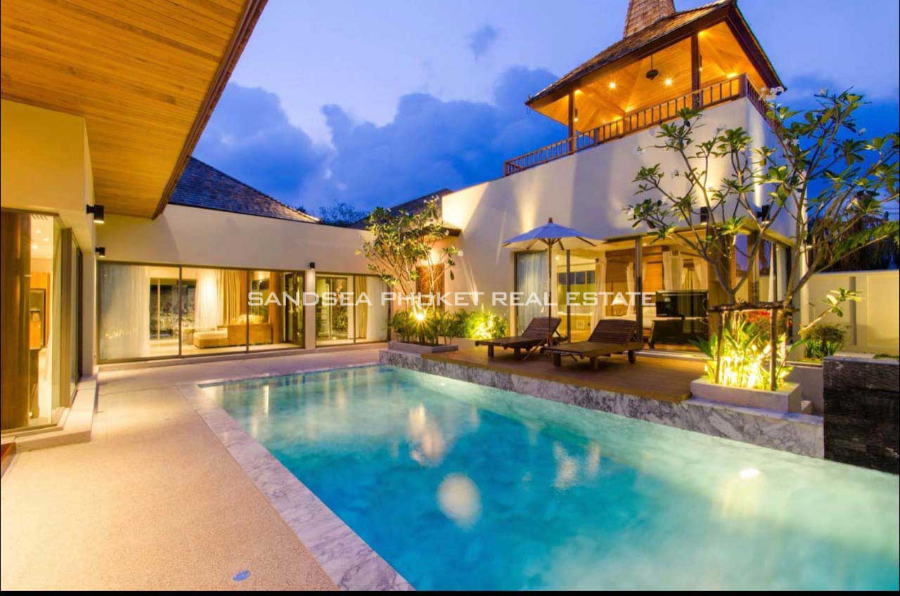 3 Bedrooms Contemporary Pool Villa in Layan - Sandsea Phuket Real Estate