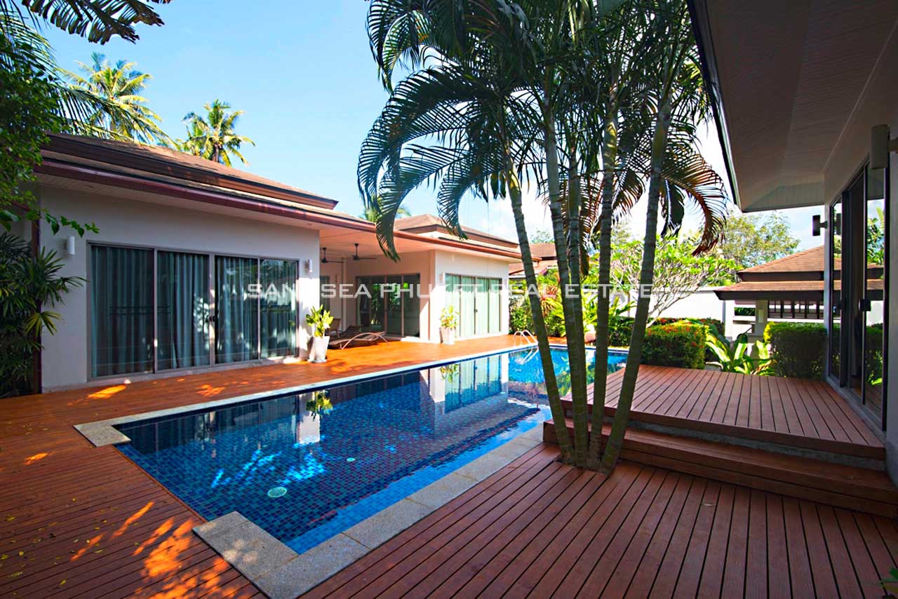 4 Bedrooms Modern Pool Villa for rent in Layan - Sandsea Phuket Real Estate